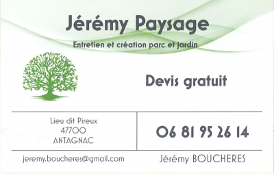 Jeremy paysage