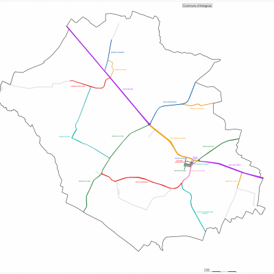 Plan noms routes et rues